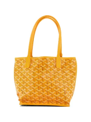 ゴヤール GOYARD ホーボーバッグ イエロー コーティングキャンバス レディース ショルダーバッグ Goyard Pre-Owned 2022 ゴヤールディン ボエム ホーボーバッグ