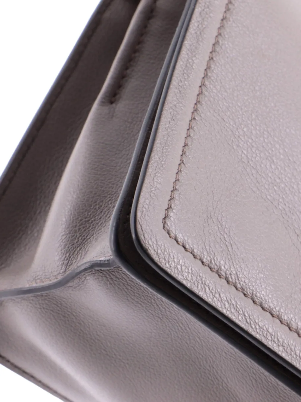 Flap Messenger Glace Calf Small Crossbody Bag
