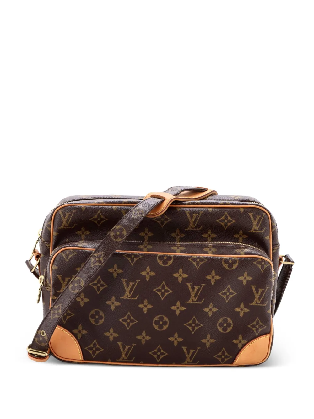 Louis Vuitton Pre-Owned Nil Messenger Bag Monogram Canvas 28 crossbody bag - Marrone