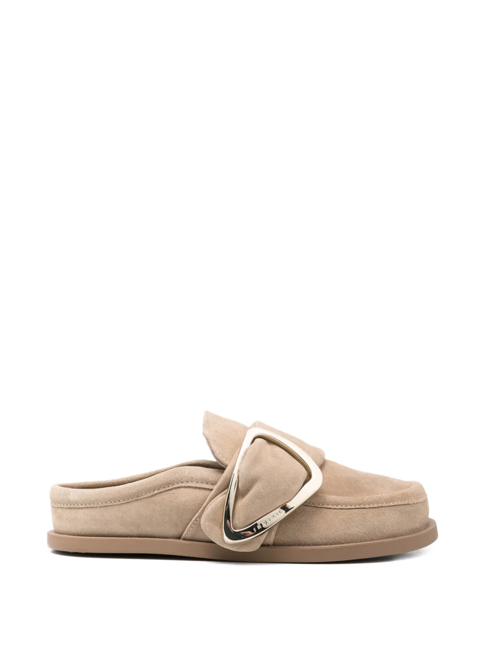 Inuikii soft buckle mules Beige