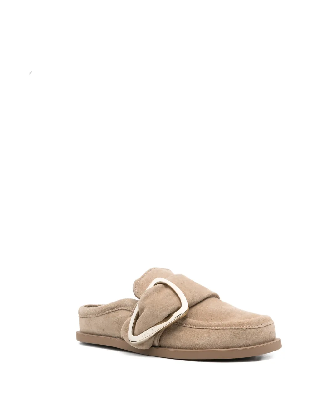 Inuikii soft buckle mules Beige