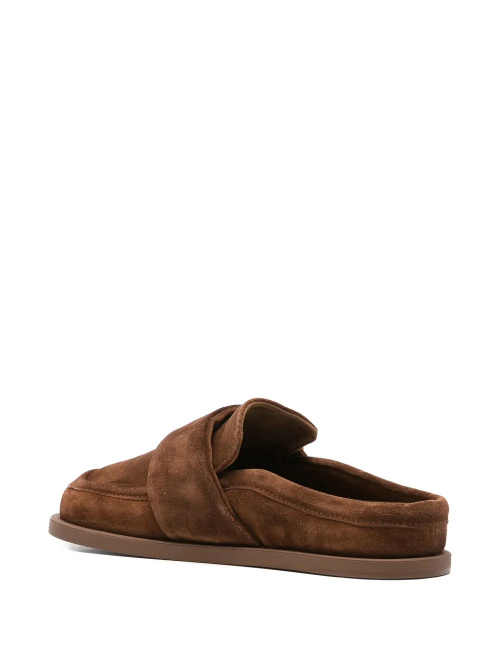 Inuikii Zachte muiltjes met gesp Bruin