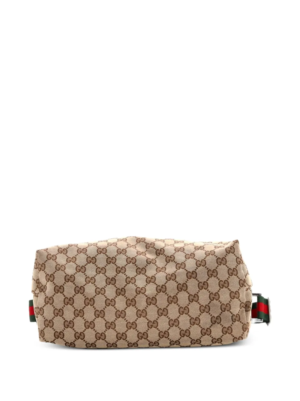Front Pocket Web Messenger Gg Canvas Medium Crossbody Bag