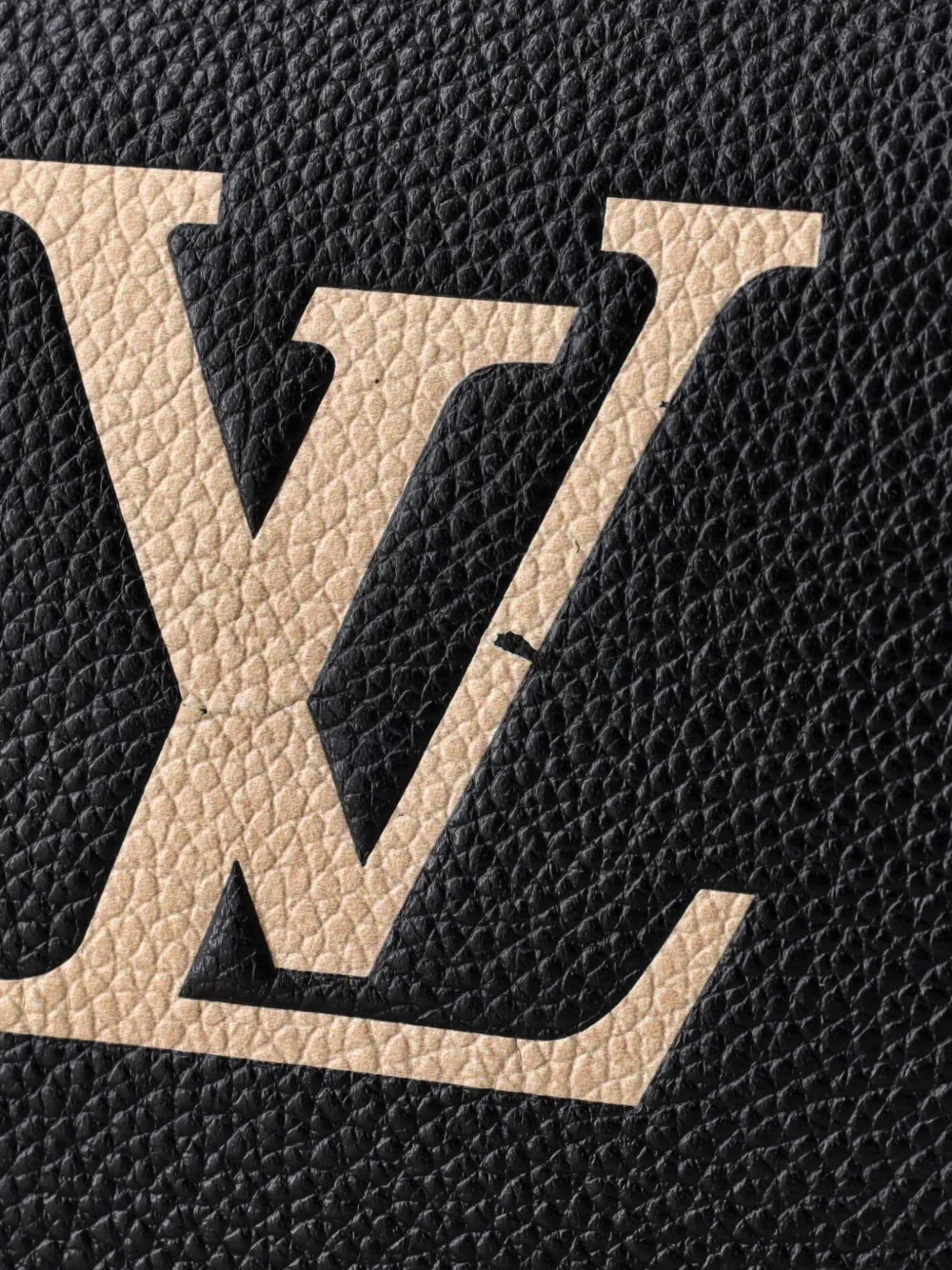 Speedy Bandouliere Bag Bicolor Monogram Empreinte Giant 25 Handbag