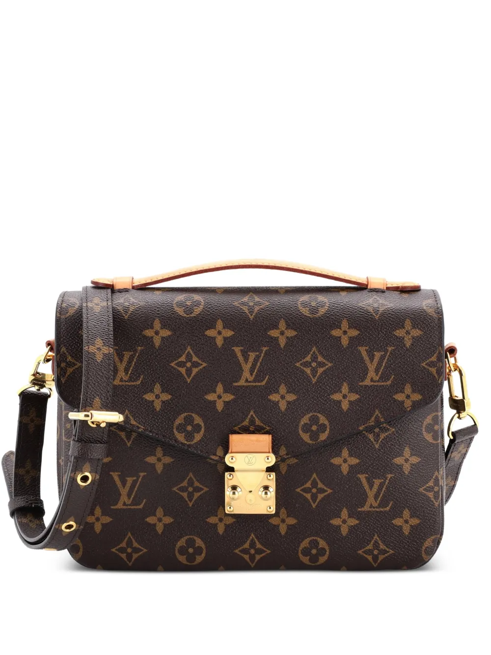 Louis Vuitton Pre-Owned Pochette Metis Monogram Canvas crossbody bag - Marrone