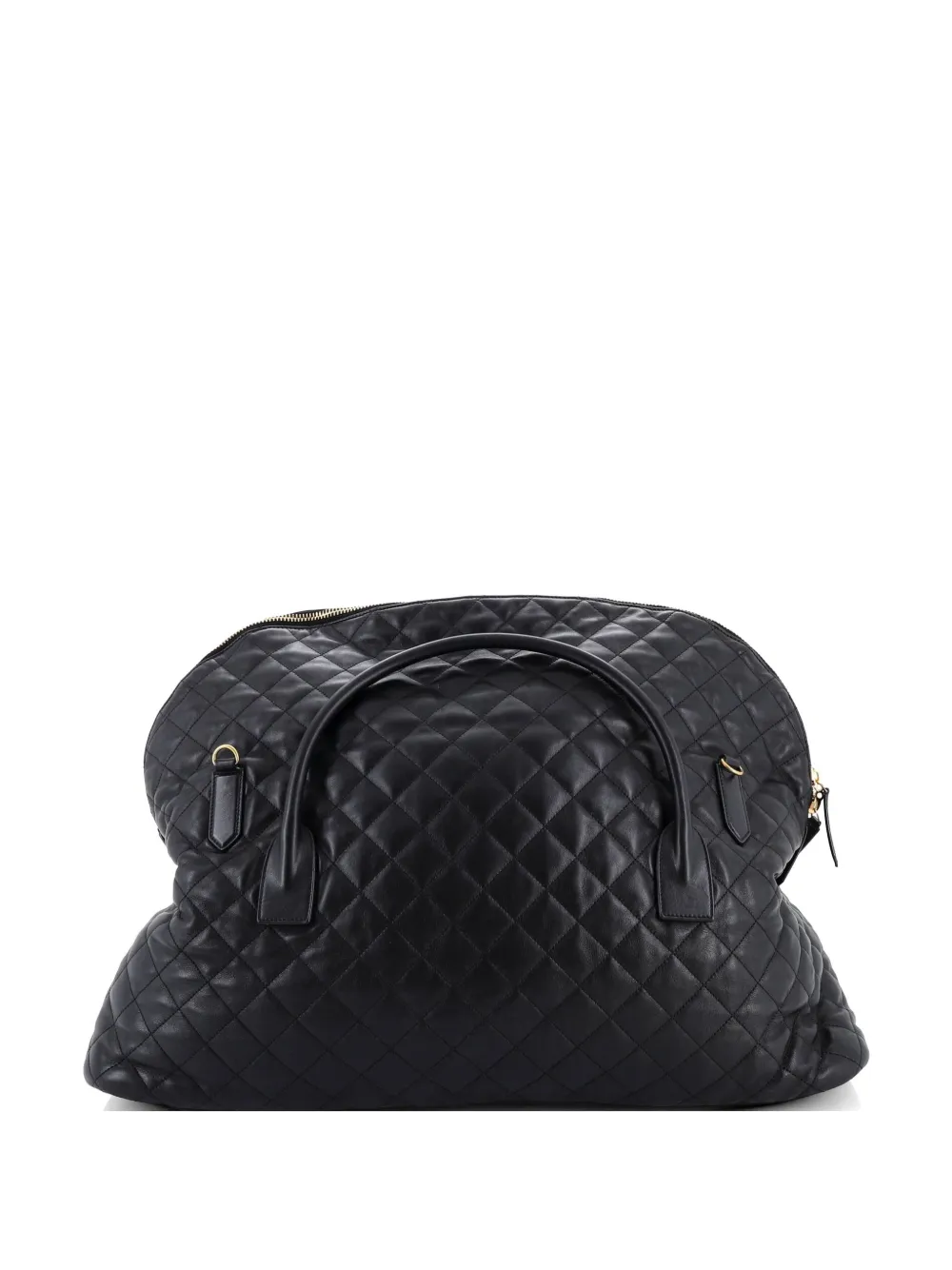 Saint Laurent Pre-Owned ES Giant Quilted Leather travel bag - Nero