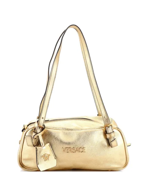 Versace Pre-Owned Tag Bowling Bag Leather handbag