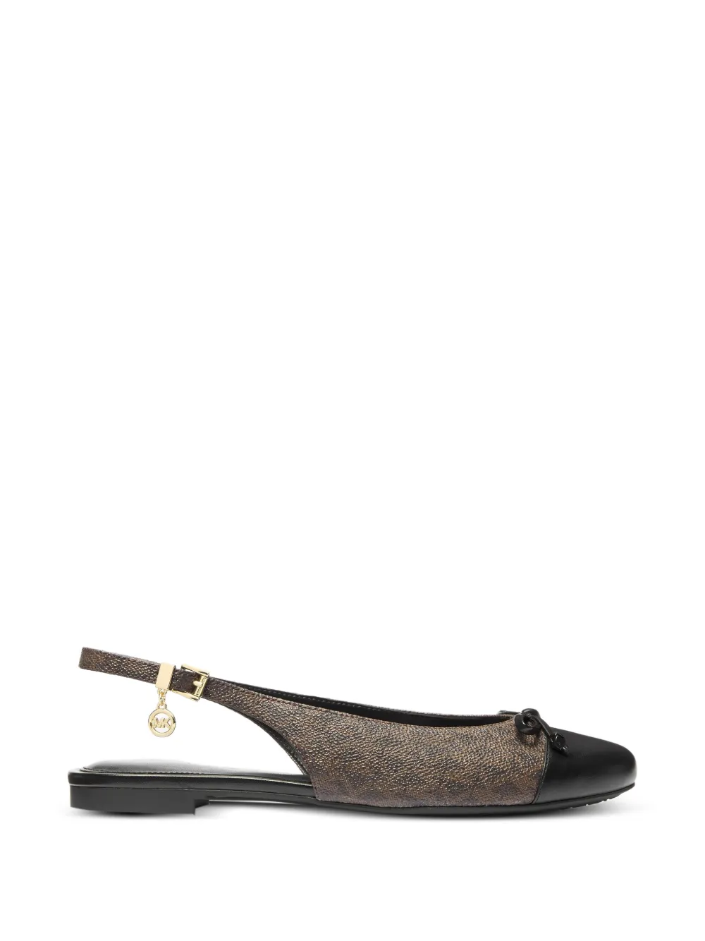 Michael Kors Piper slingback ballet flats - Marrone