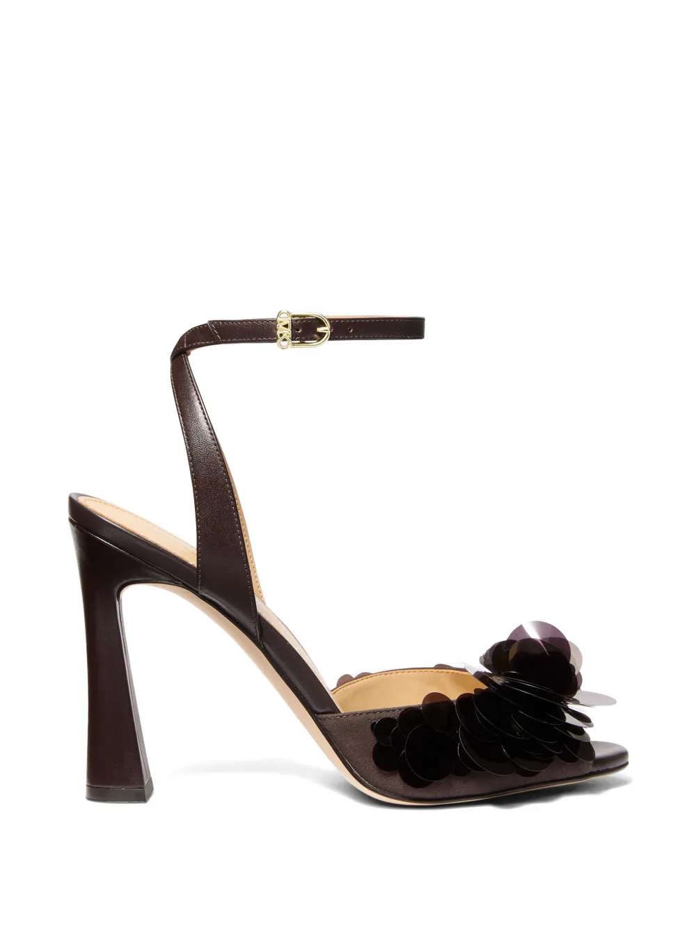 Michael Kors sequin embellished sandalS - Marrone