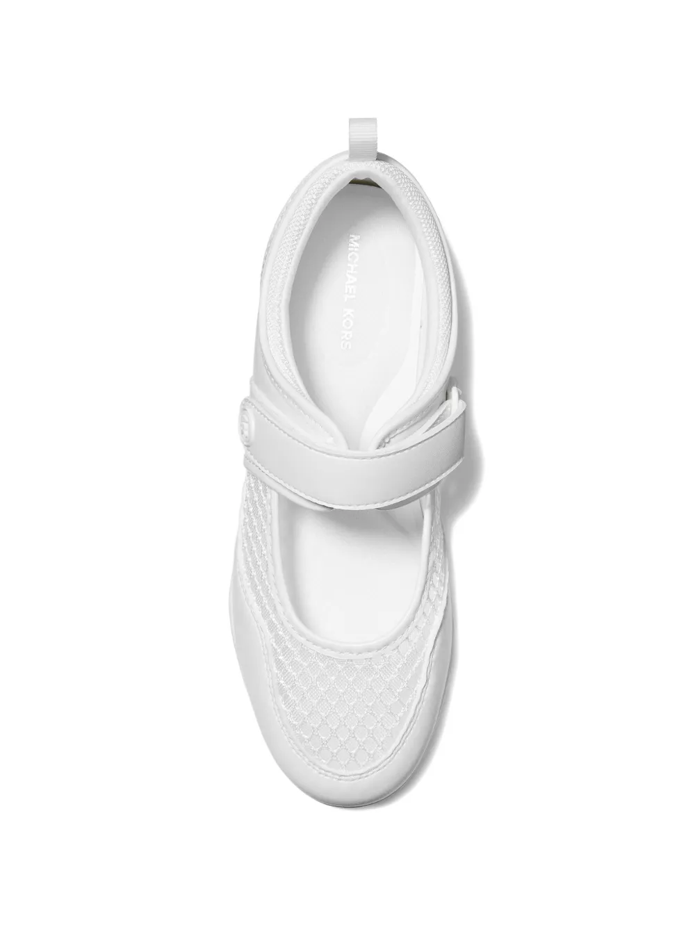 Michael Kors Kyler sneakers met klittenband Wit
