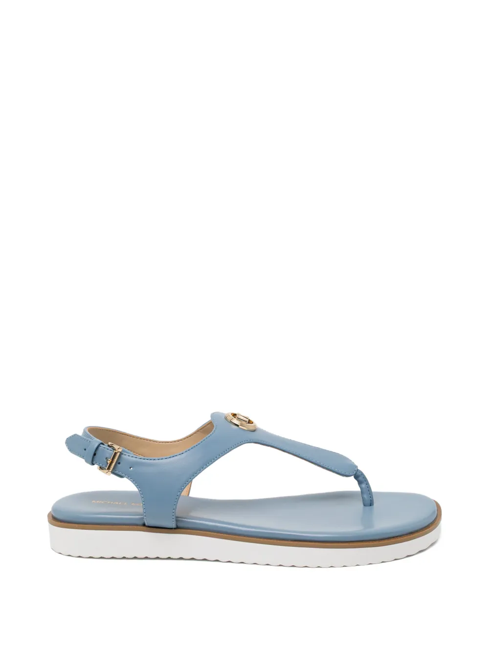 Michael Kors Val Thong sandalen met logopatch Blauw
