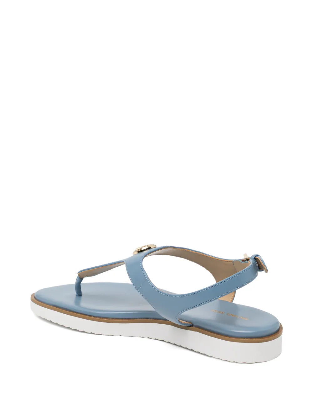 Michael Kors Val Thong sandalen met logopatch Blauw