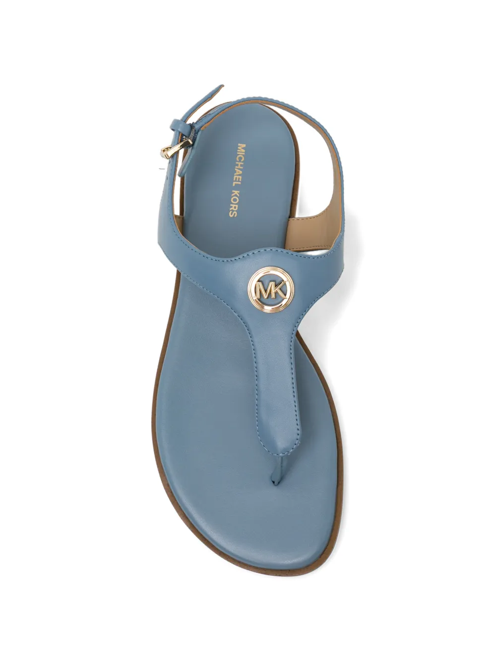 Michael Kors Val Thong sandalen met logopatch Blauw