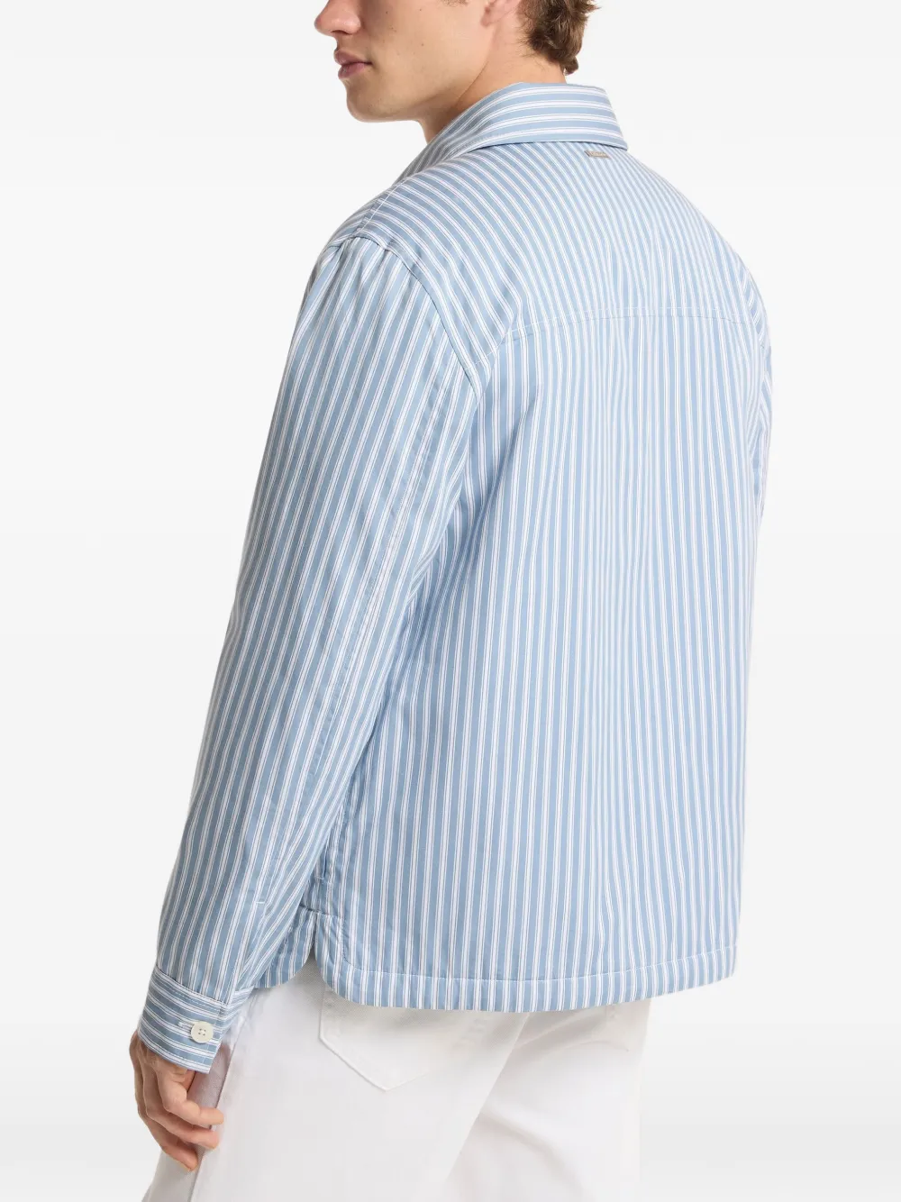Michael Kors Gestreept shirtjack Blauw
