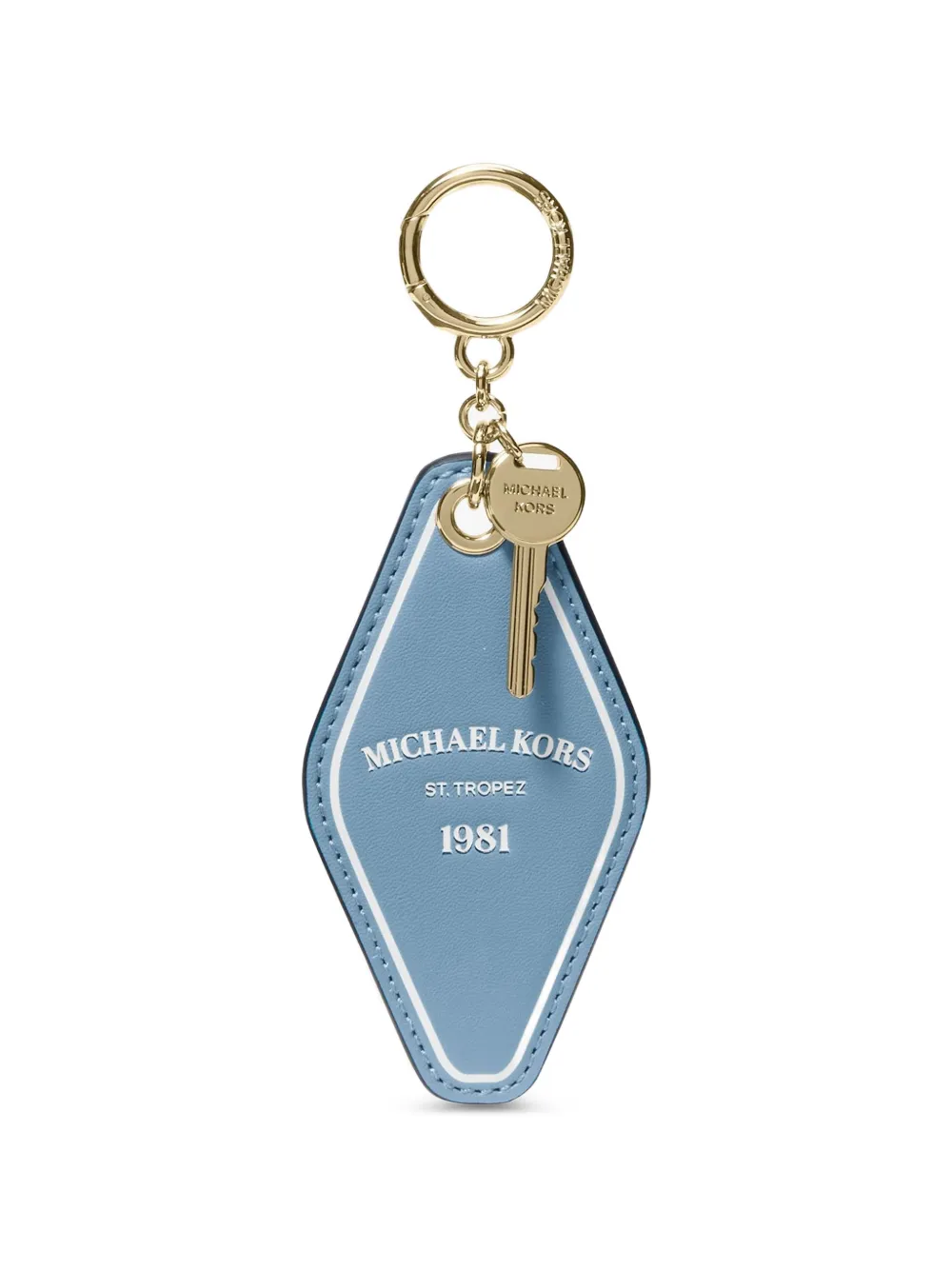 Michael Kors diamond-shaped key charm - Blau