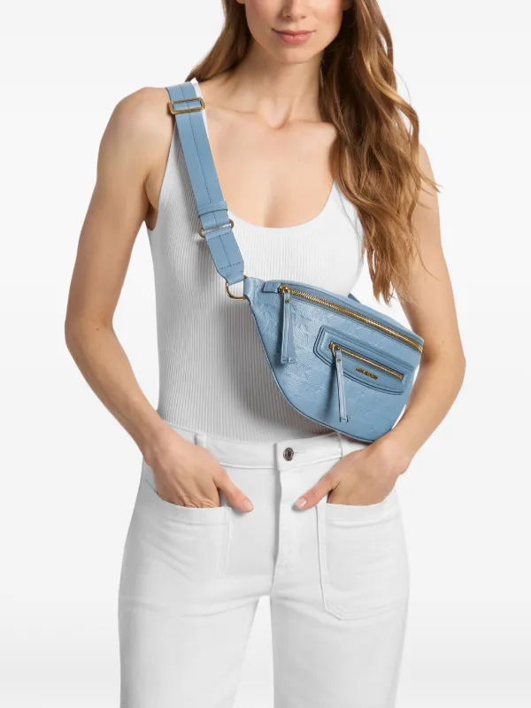 Michael Kors Jet Set Travel Belt Bag | Blue | FARFETCH ID display picture 1