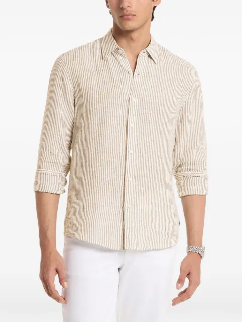 Michael Kors striped linen shirt