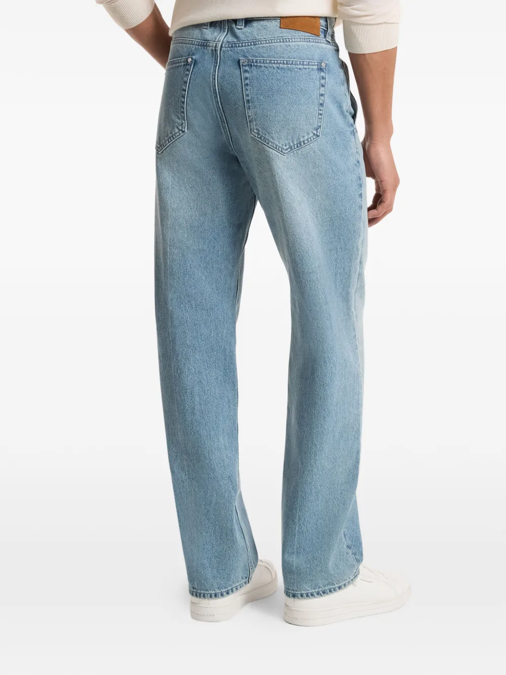 Michael Kors Finn straight jeans Blauw
