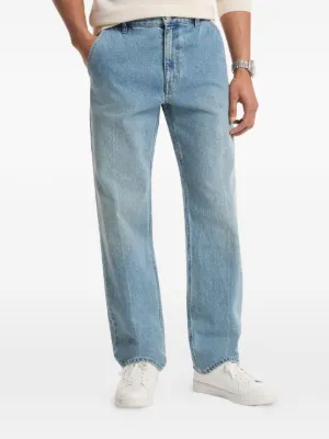 Post Archive Faction Curved Jeans | Grey | FARFETCH