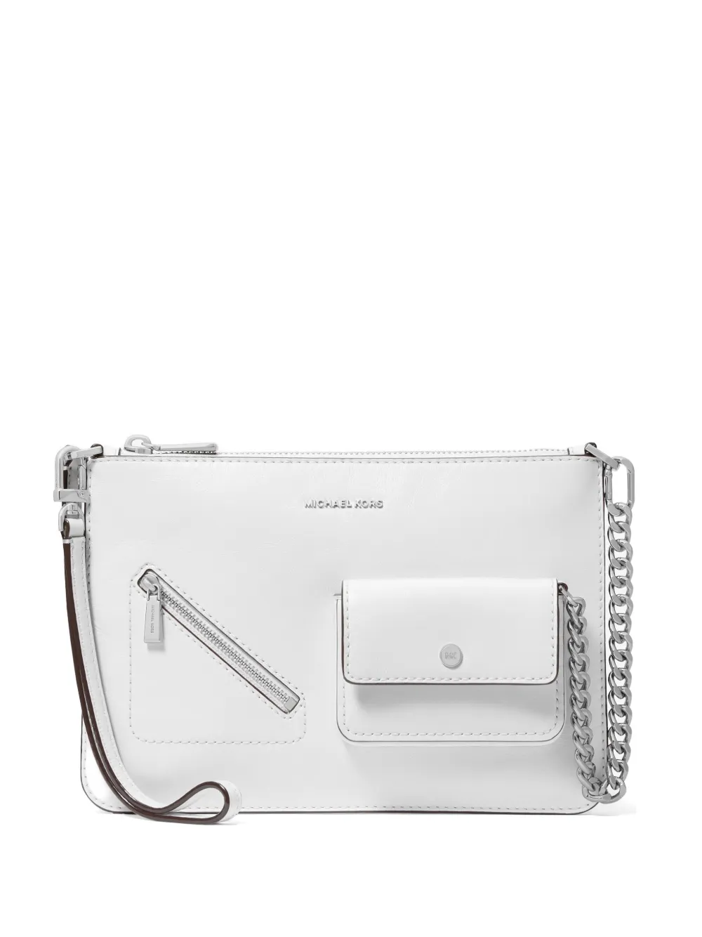 Michael Kors Clutch Jet Set - Bianco