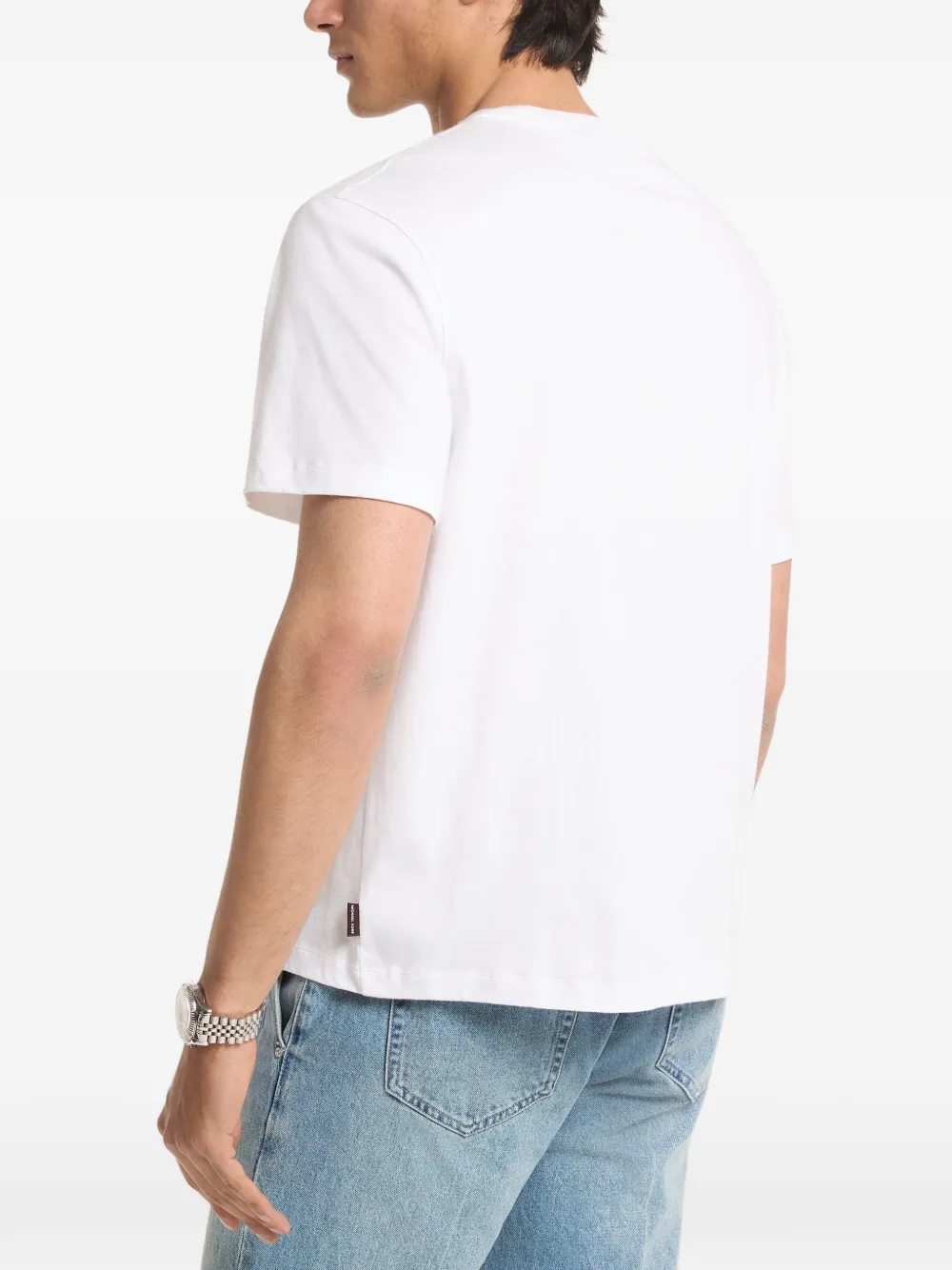 Michael Kors Saint Tropez T-shirt met borduurwerk Wit