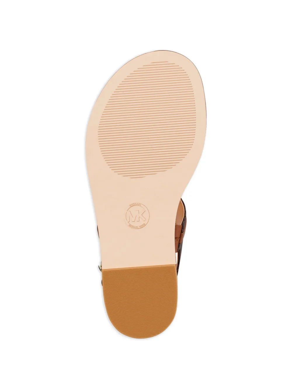 Michael Kors Mandy sandalen met gesp en patroon Bruin