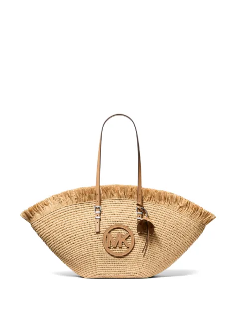 Michael Kors large hand-knitted fan-shaped tote bag by Isa