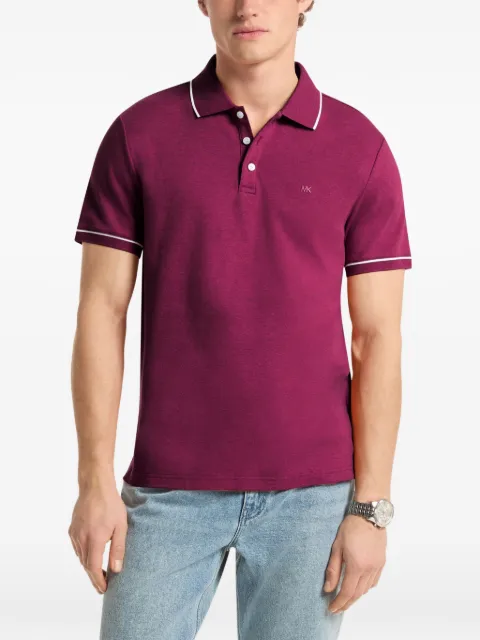 Michael Kors playera tipo polo con ribete