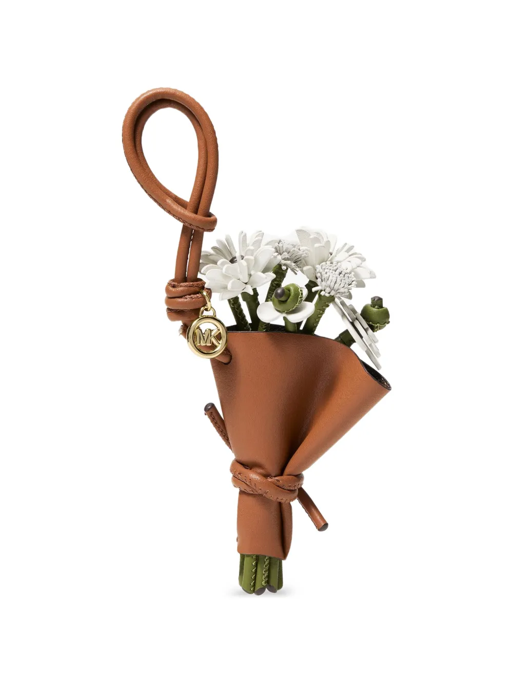 Michael Kors flower bouquet charm - Braun