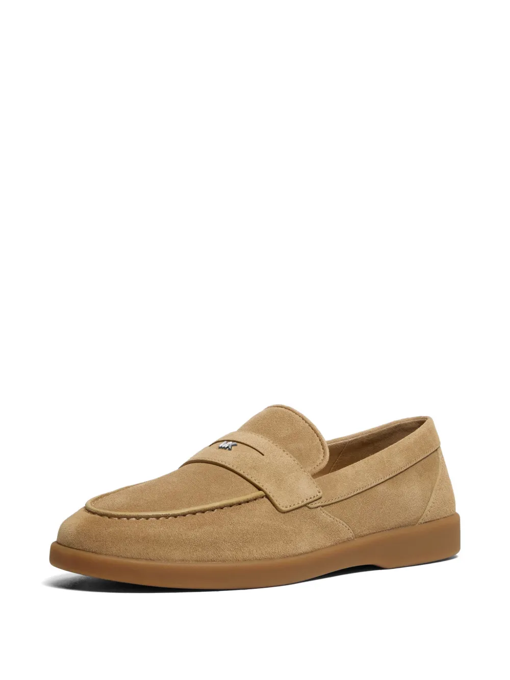Michael Kors Loafers met penny afwerking Beige