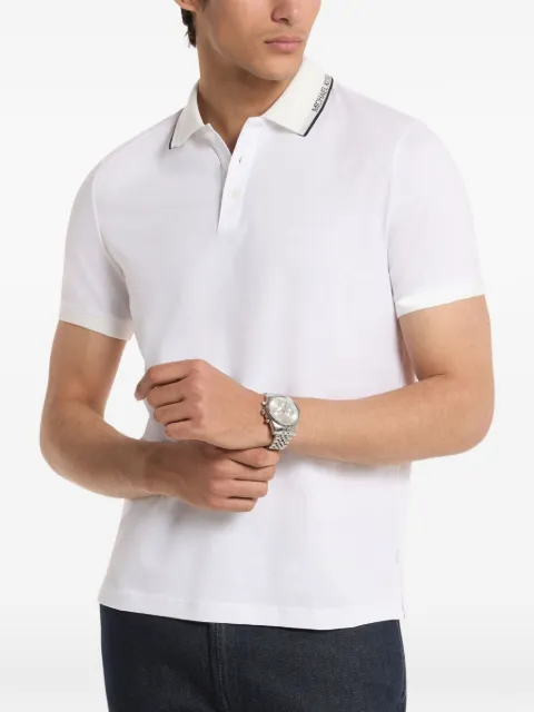 Michael Kors polo con ribete del logo