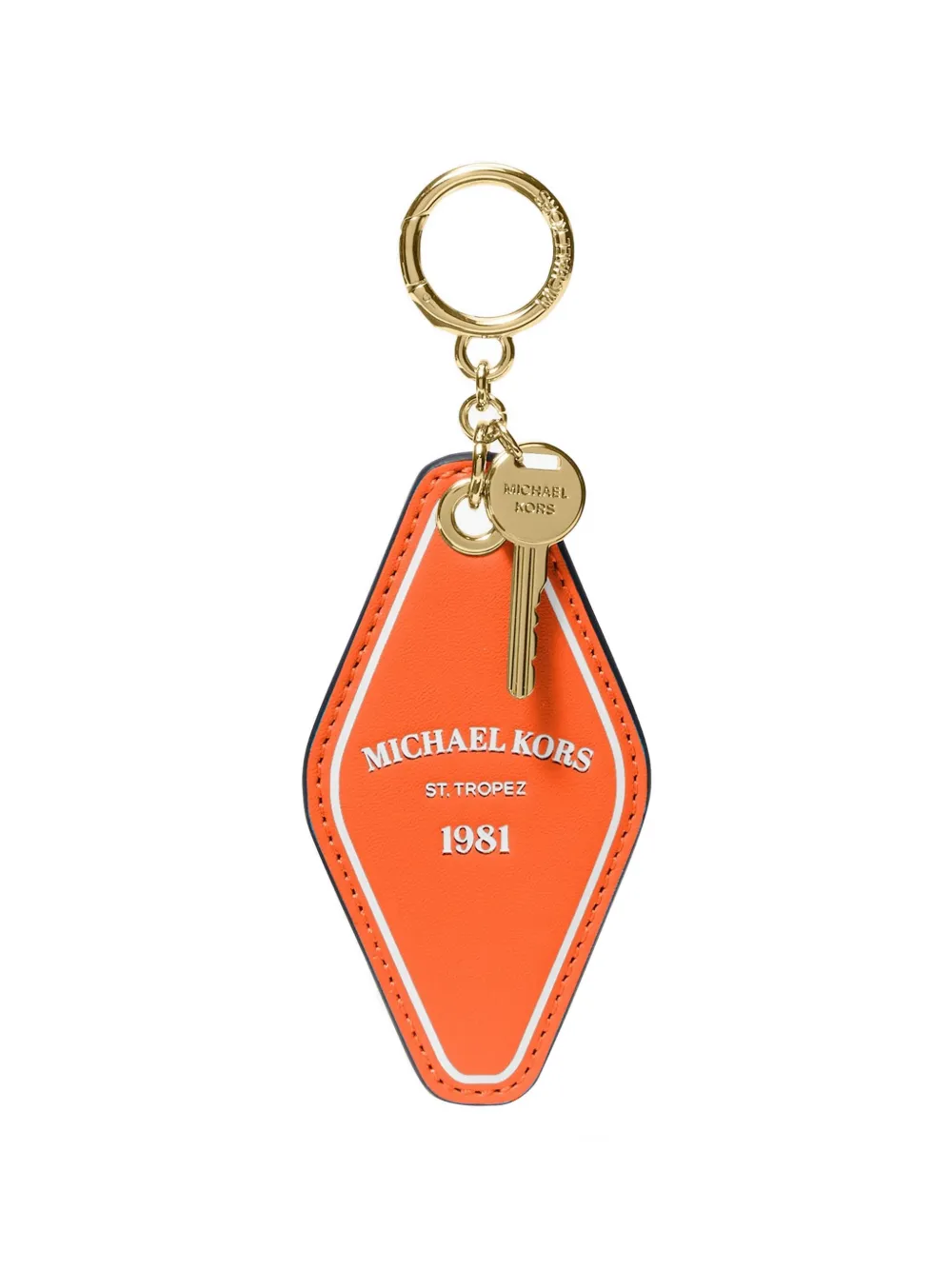 Michael Kors hotel key charm - Orange