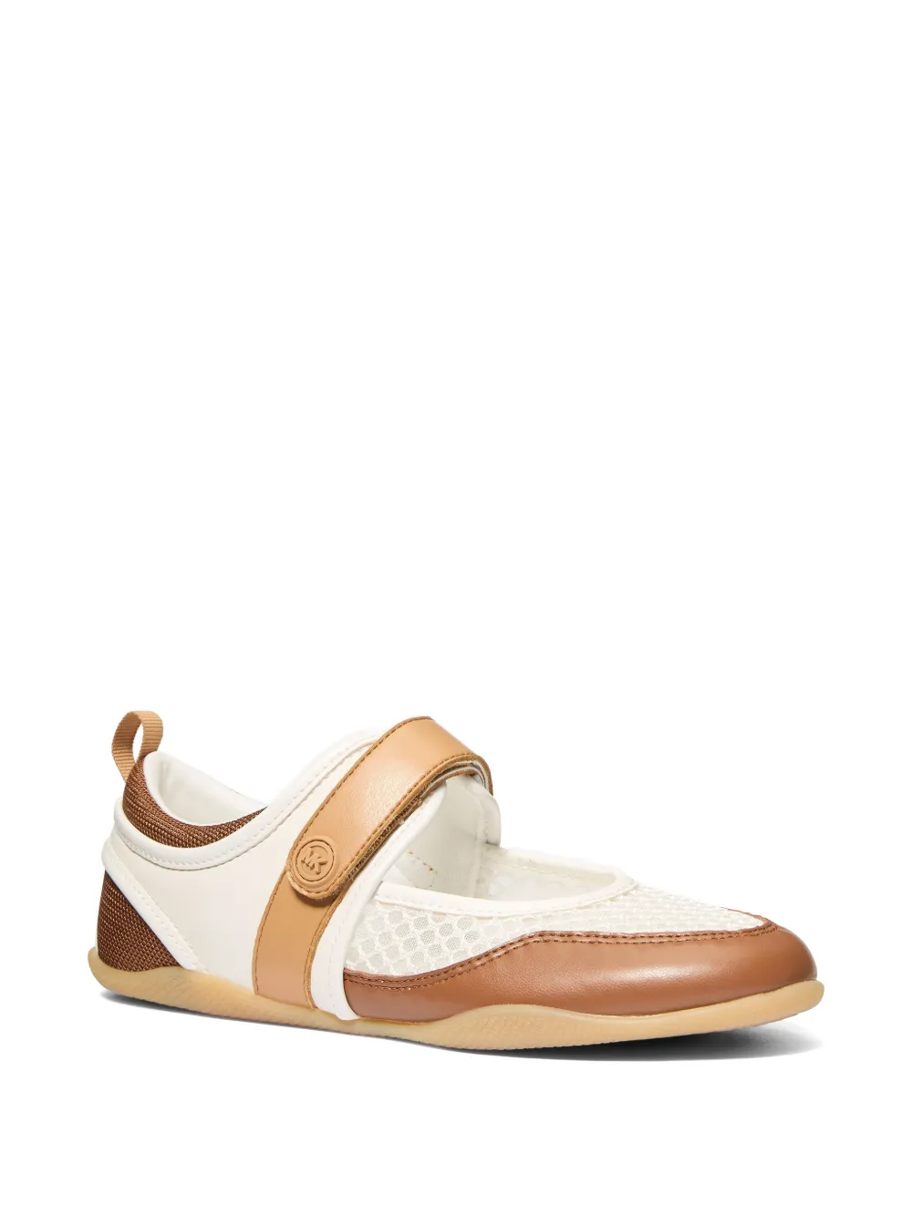 Michael Kors Kyler sneakers met vlakken Beige