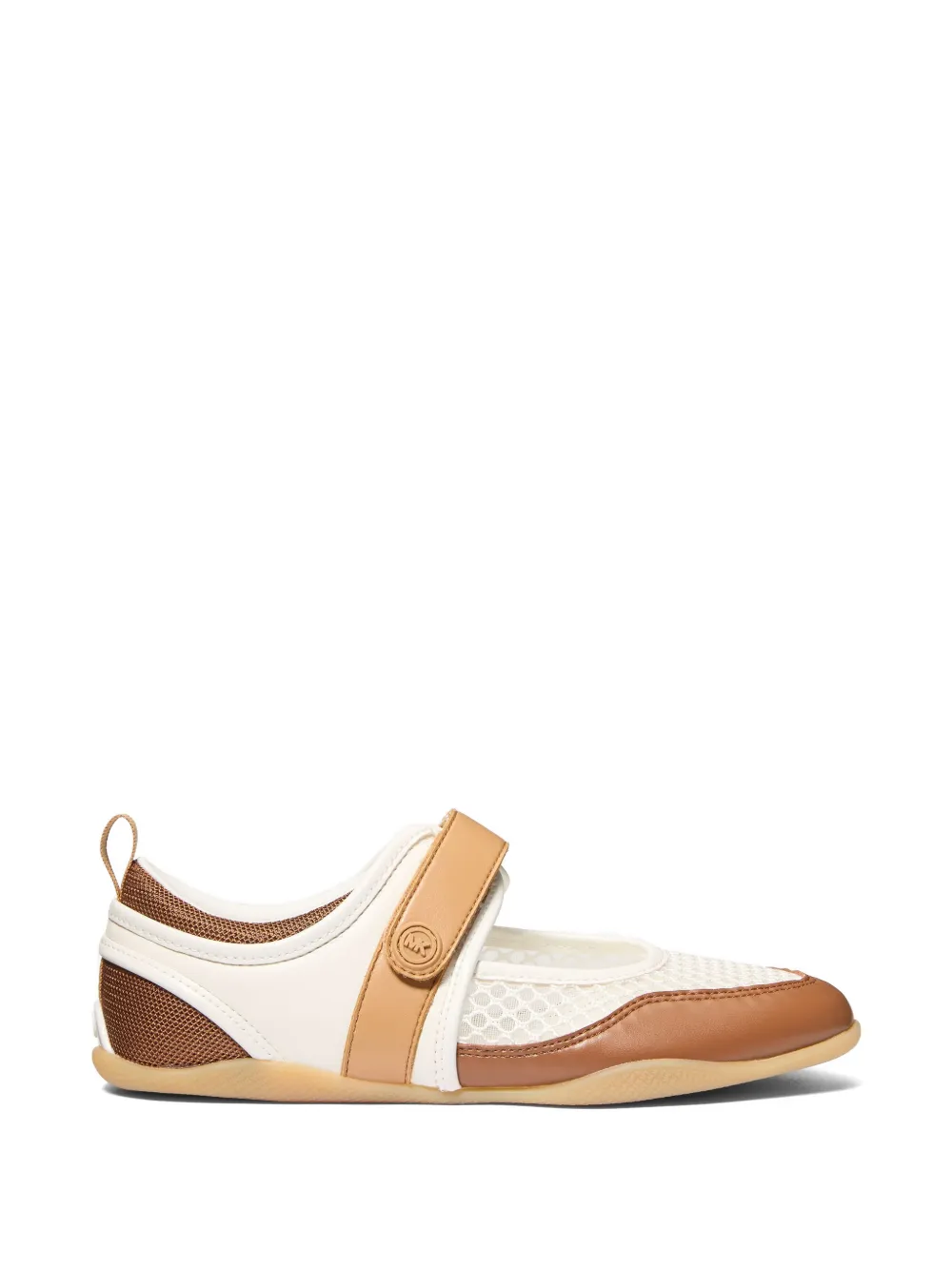 Michael Kors Kyler panelled sneakers - Nude