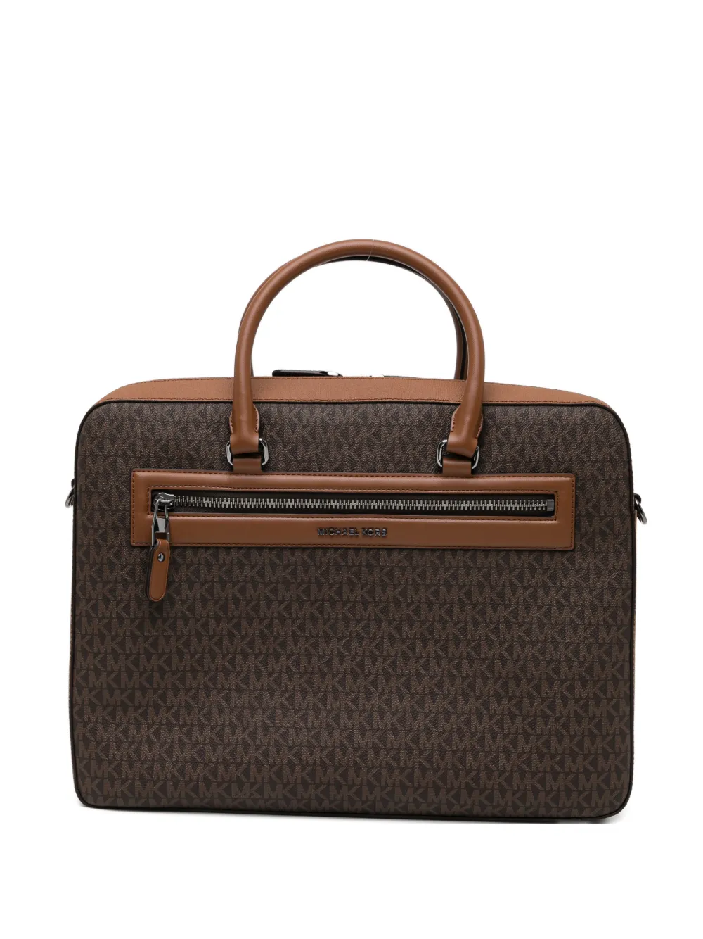 Michael Kors Aktentasche mit Monogramm - Braun