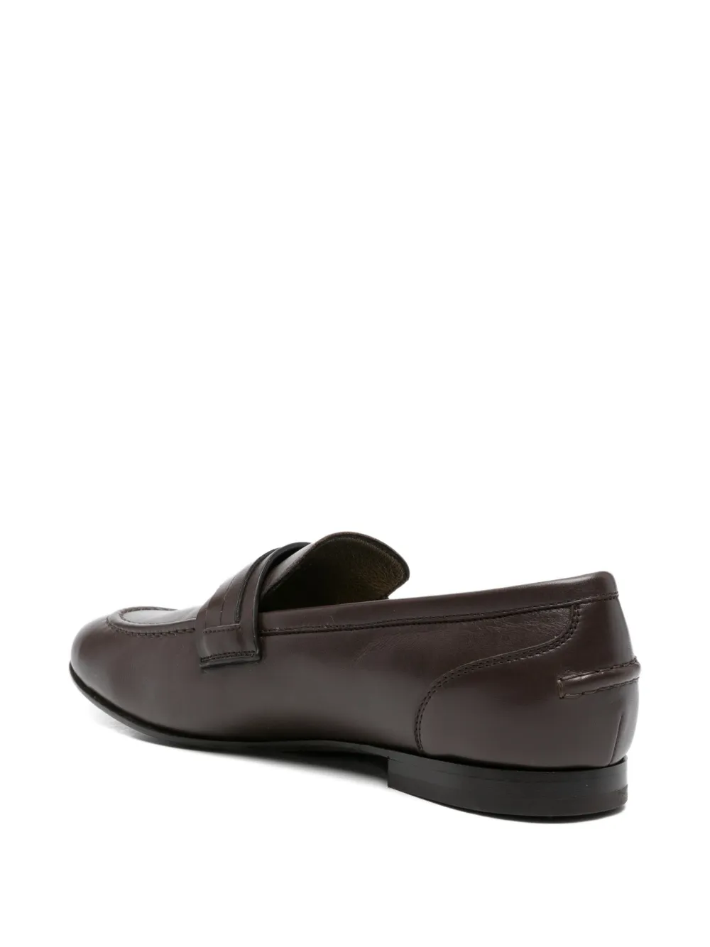 Brunello Cucinelli Loafers met ringdetail Bruin