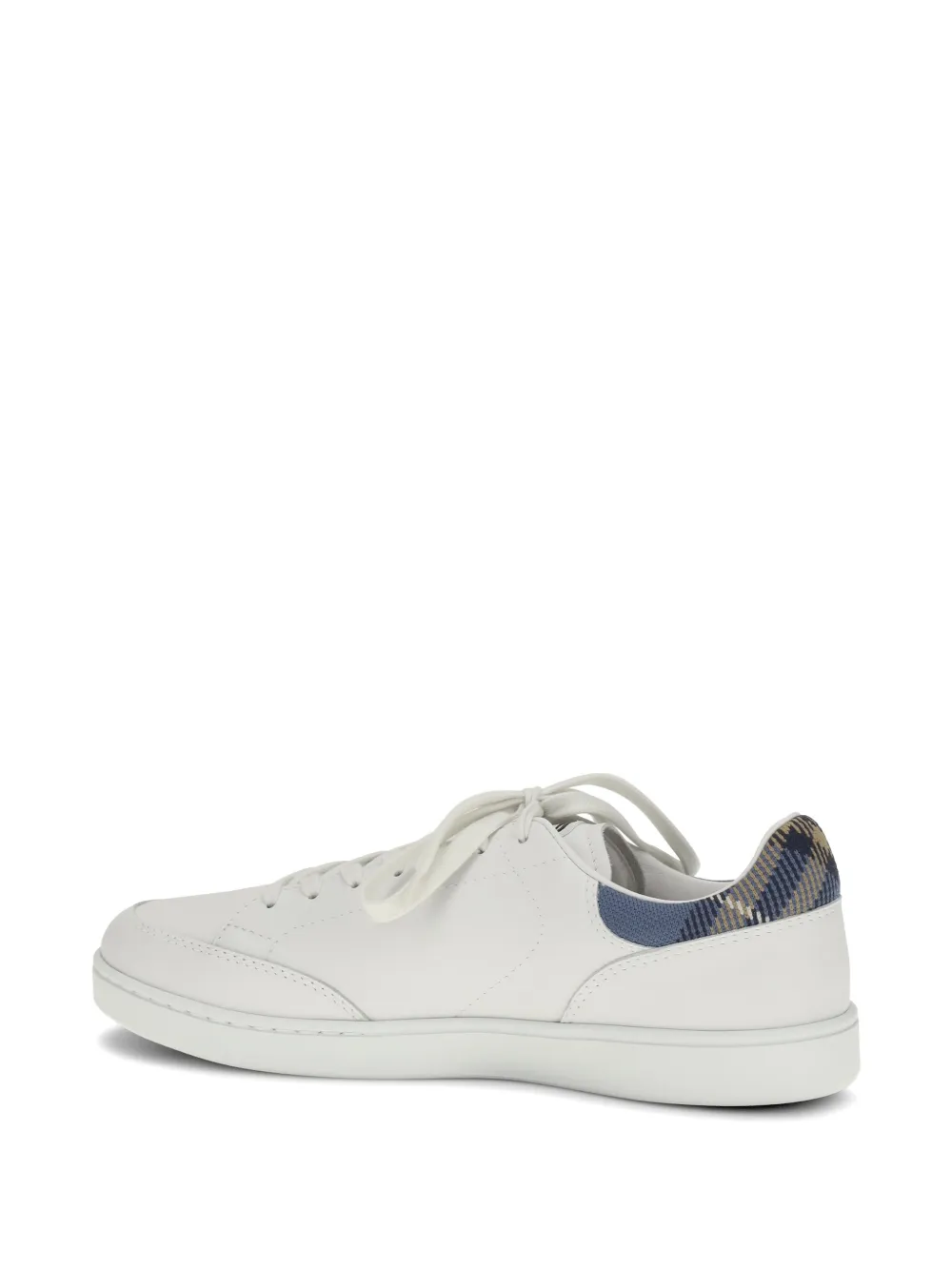 Burberry Leren sneakers met patroon Wit