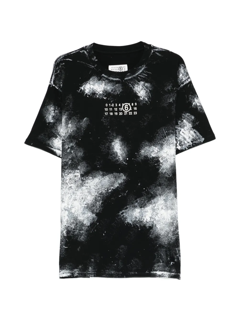 MM6 Maison Margiela graphic-print T-shirt - Nero