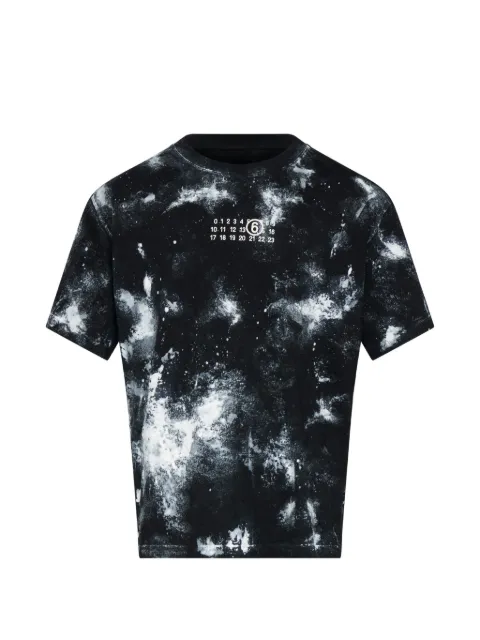 MM6 Maison Margiela paint jersey T-shirt