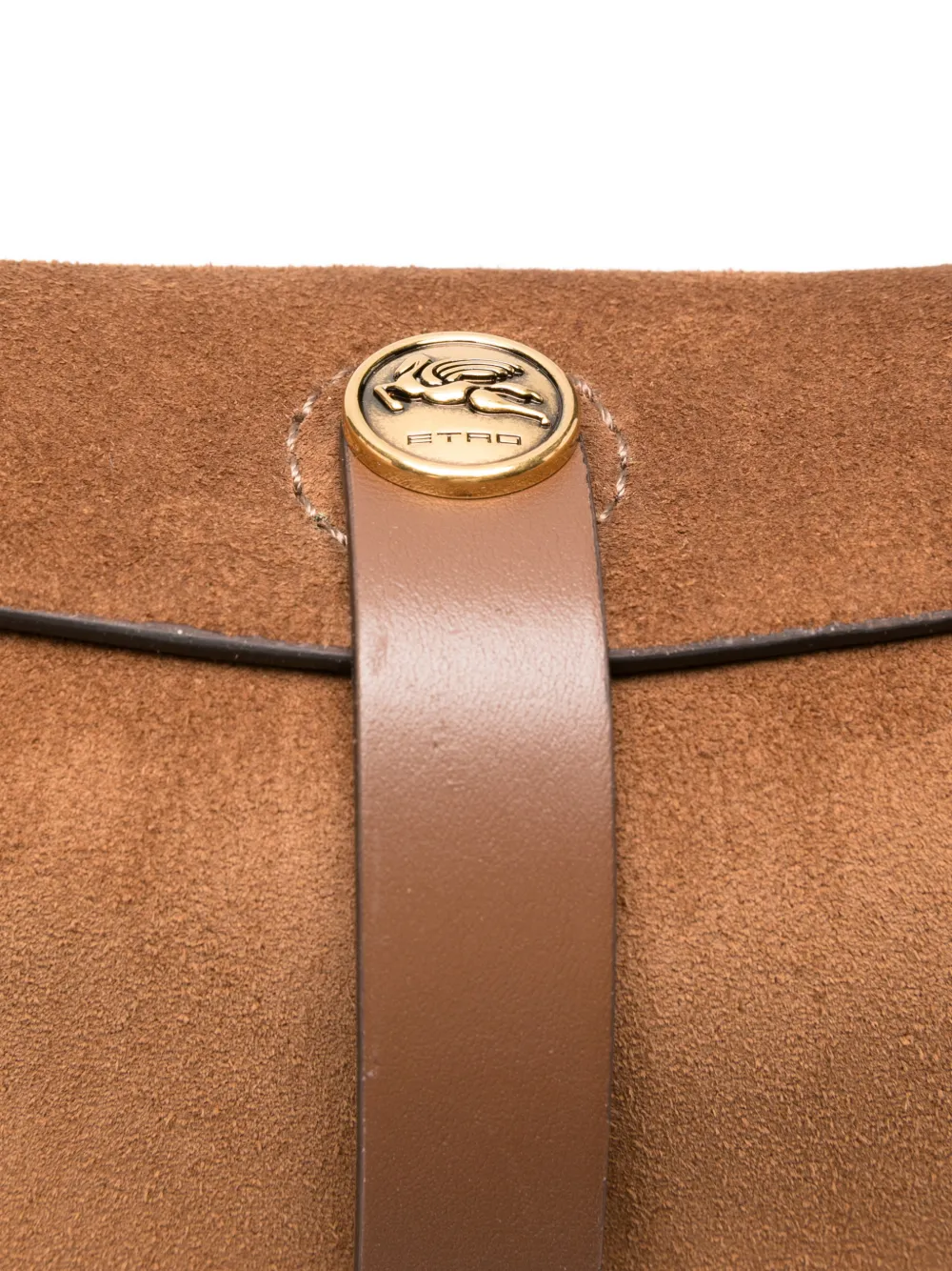 ETRO Schoudertas met franje detail Bruin