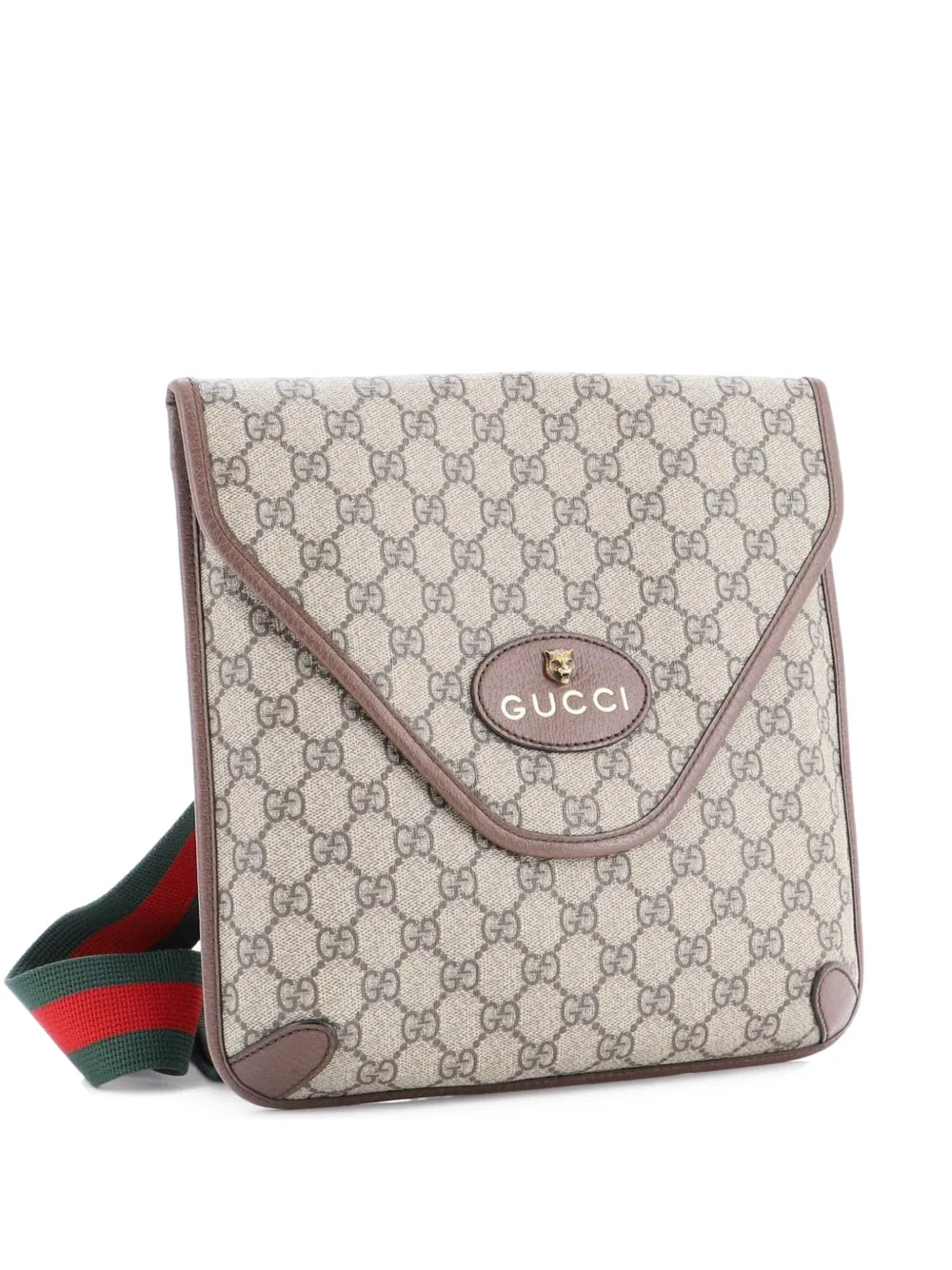 Gucci Pre-Owned Neo Vintage Envelope Messenger GG Coated Canvas Medium crossbody bag - Marrone