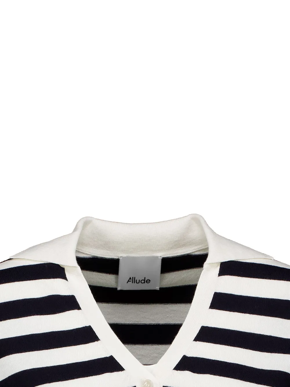  Allude Striped Top - Blue 
