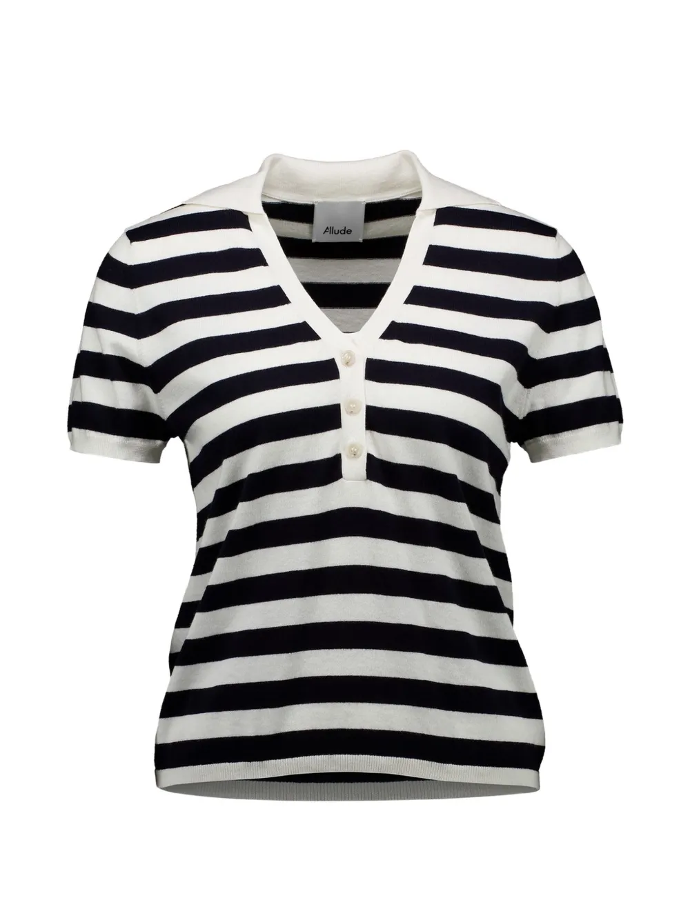 Allude striped top - Blu