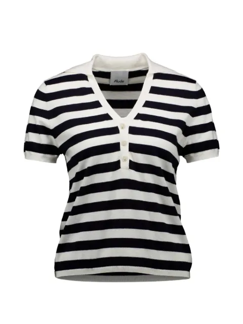 Allude striped top