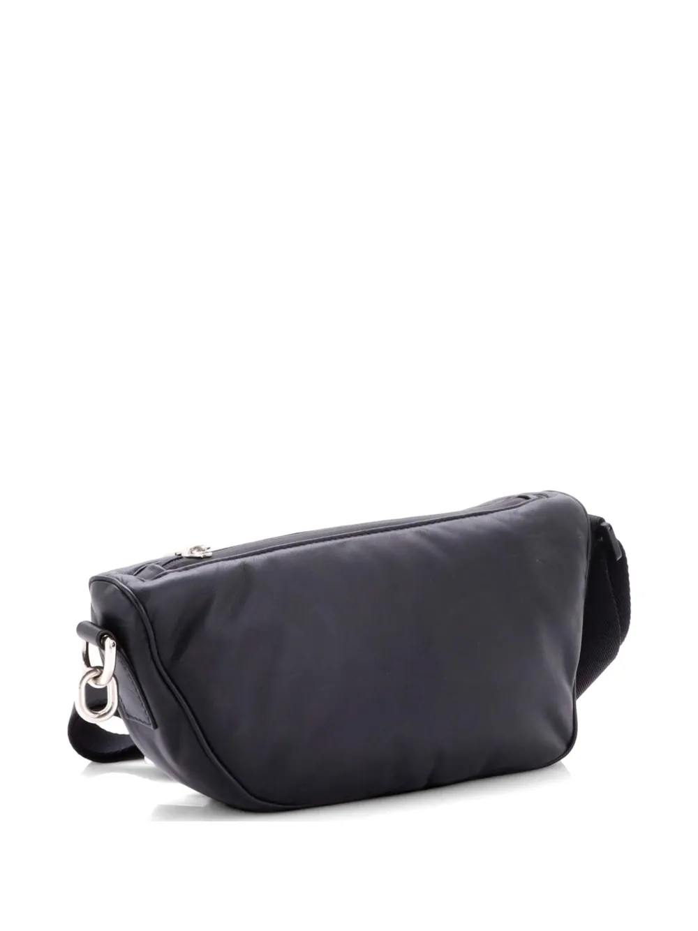 Shield Messenger Bag Leather Medium Crossbody Bag