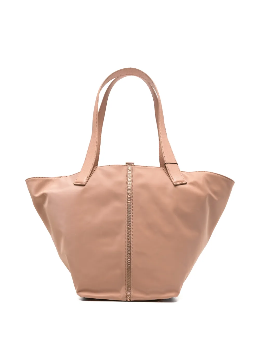 Alexander Smith large Lauren logo tote bag - Toni neutri