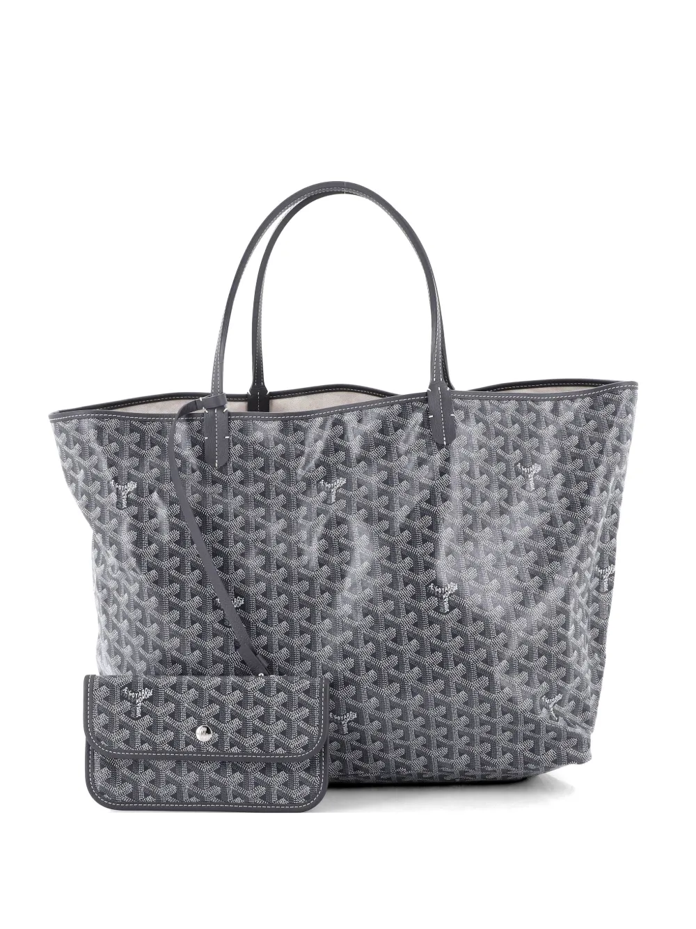 Goyard Pre-Owned Saint Louis Coated Canvas GM tote bag - Grigio