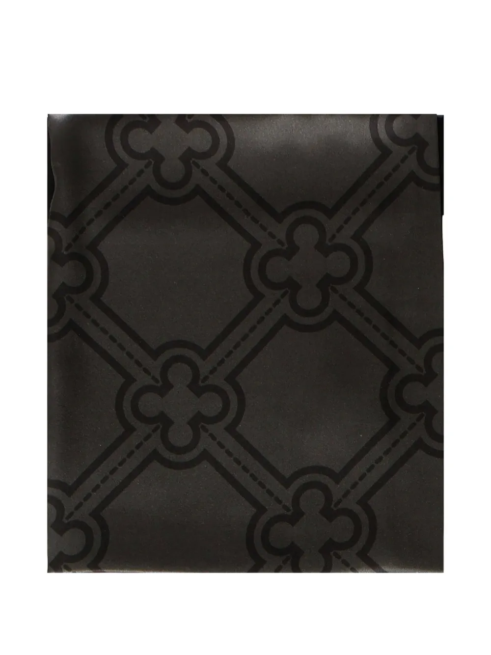 V°73 geometric-pattern scarf - Nero