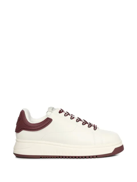 Emporio Armani logo lace-up sneakers