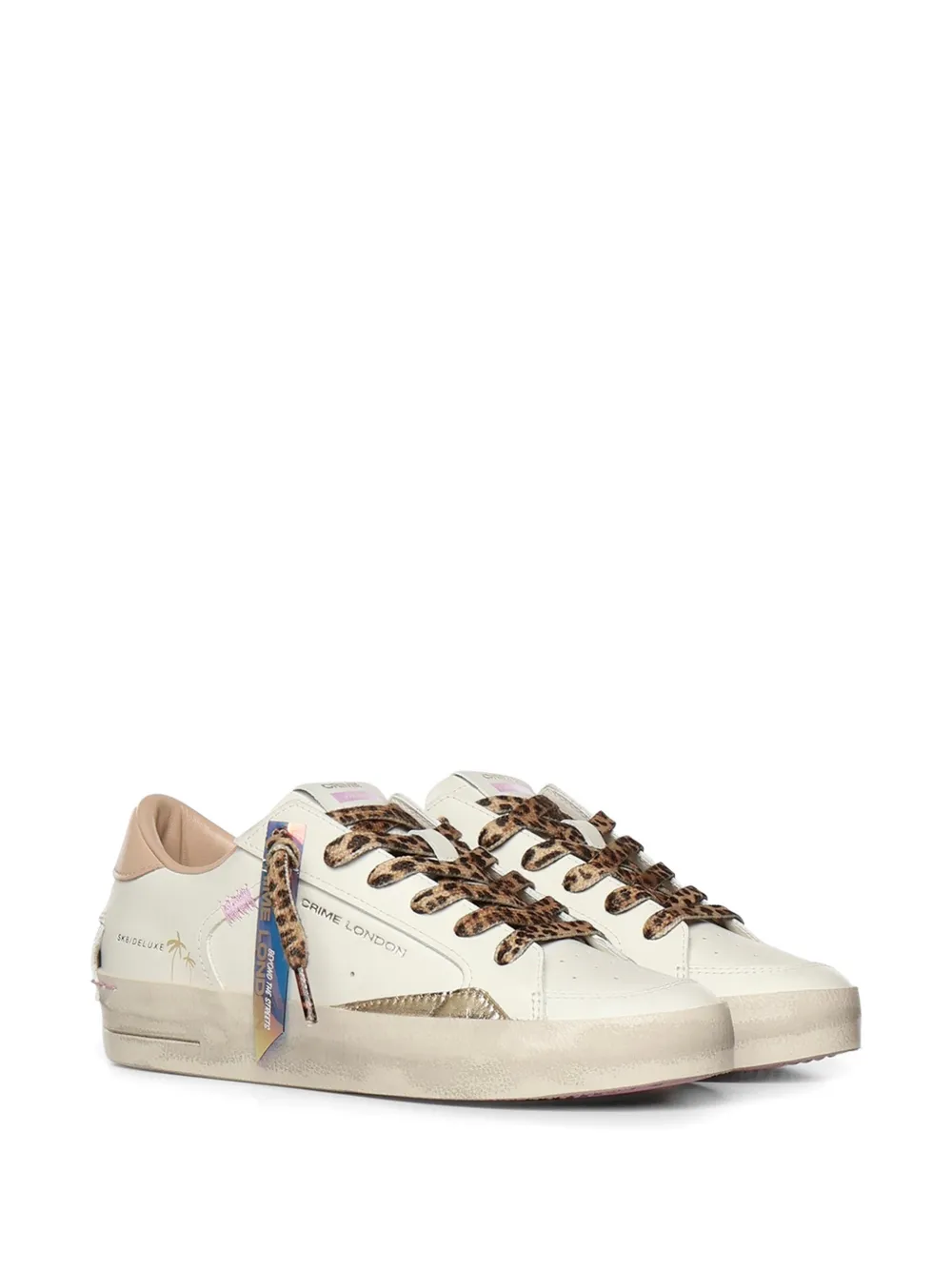 Crime London SK8 Deluxe sneakers Beige